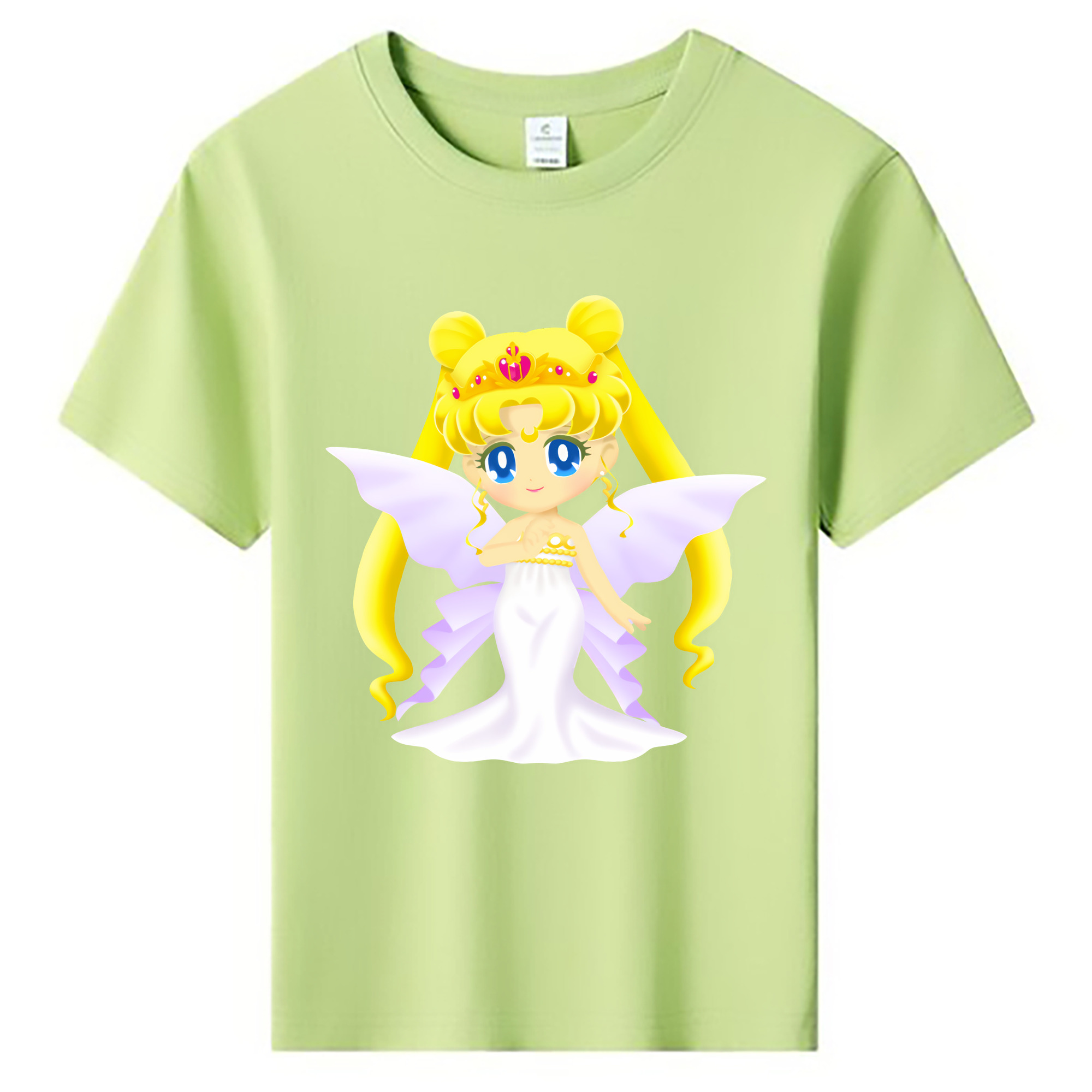 （画像用） 美少女戦士セーラームーン 愛野 美奈子 あいの みなこ Sailor Moon Aino Minako 綿100％キッズTシャツ（フロントプリント）